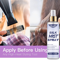 Spray Capillaire Hydratant Lissant Anti-Frisottis Réparateur de Brillance Sans Rinçage Marque Blanche