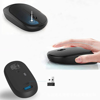 Mini clavier et souris sans fil 2.4G avec connexion filaire silencieuse à 109 touches en stock