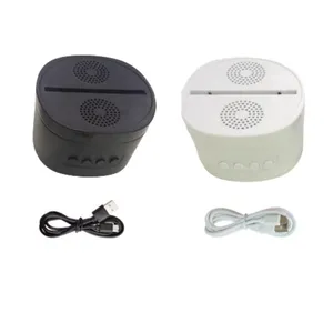 Usb Oplaadbare Mini Draagbare Led Base Met Bluetooth Speakers Draadloos
