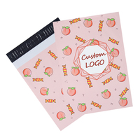 Enveloppes d'expédition personnalisées compostables et biodégradables pour vêtements, pochettes d'expédition en polyéthylène, sacs d'emballage à bulles avec bande adhésive, sacs d'expédition