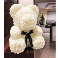 Valentijn Dag Gift Rozen Bear Yiwu Roze Rose Beer 40 Cm Rose Beer 40 Cm Met Doos
