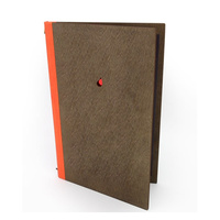 Porte-menu de restaurant élégant et de luxe avec couverture gravée sur mesure, porte-menu de haute qualité, élégant, en bois, couverture rigide