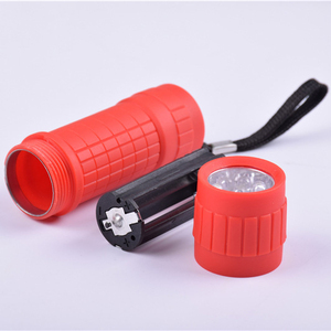 For QXMOVING Promotional 9 LED <strong>Torch</strong> Keychain ABS Material Mini Flashlight Waterproof Small EDC Giveaway <strong>Keyring</strong> - Product Image 4
