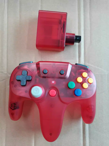 Couleur <span class=keywords><strong>transparente</strong></span> pour manette sans fil 2.4G pour contrôleur de manette de jeu filaire N64 pour Nintend <span class=keywords><strong>64</strong></span> - Product Image 4