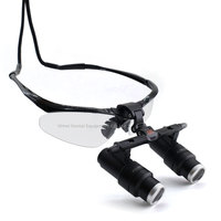 5.0X-420mm loupe médicale dentaire Kepler grossissement binoculaire loupe dentaire chirurgie loupe chirurgicale réglable gratuit