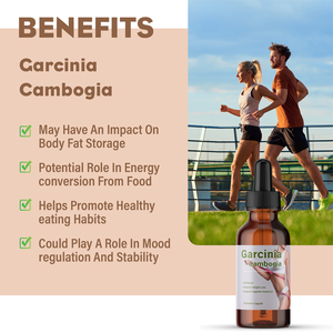 Extrait de Garcinia Cambogia en gouttes liquides aromatisées aux fruits, fabriqué en Chine, pour régime cétogène, gouttes pures végétaliennes pour la perte de poids chez les adultes - Product Image 3