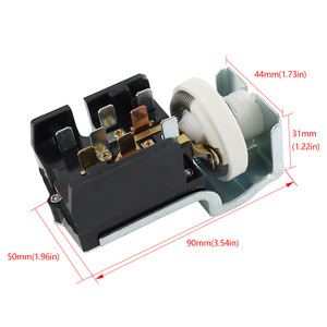 Ds197 สวิตช์ไฟหน้ารถ 90 มม. สำหรับฟอร์ด F-350 E-150 อะไหล่ทดแทนรถบรรทุก - Product Image 1