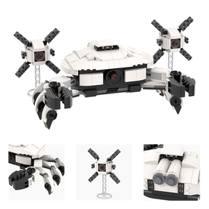 Moc1595 532pcs Dr. eggman của cua tàu tạo ra hàng loạt Quà Tặng câu đố hình khối xây dựng tự làm Bộ đồ chơi giáo dục trẻ em - Product Image 6