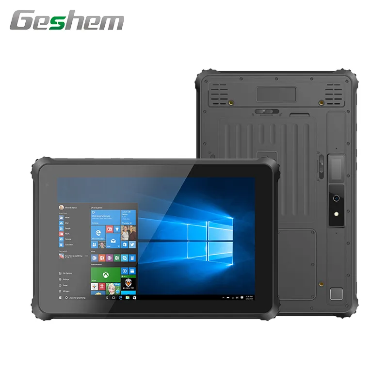 Cheap IP67 USB/COM/Car and Vehicle Docking WiFi BT GPS NFC Maritime Use 10 inch Win 10 Rugged Tablet