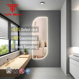 TETE Full-Size Intelligent LED Light Wholesale Smart <strong>Mirror</strong> Touch Switch Irregular Shaped Bathroom <strong>Mirror</strong> for Wholesale <strong>Mirror</strong> - Product Image 1