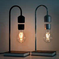 Nouvelle Conception 2026 : Ampoule Intelligente Magnétique Flottante avec Chargeur Sans Fil, Lampe Lune Lévitation pour Décoration