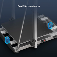 Printer 3D FDM Profesional Anycubic Kobra 3 Max dengan Volume Cetak 420mm³ dan Kecepatan Tinggi 600mm/s untuk Model Besar dan Komponen Fungsional