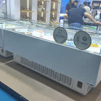 Vitrine Réfrigérée de Comptoir Personnalisée en Verre Transparent pour Pâtisseries, Chocolats et Fruits – Présentoir Réfrigéré
