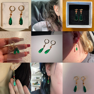 Miyazaki-pendientes <span class=keywords><strong>de</strong></span> Cosplay <span class=keywords><strong>de</strong></span> Anime Hayao, aretes <span class=keywords><strong>de</strong></span> gota sin perforaciones, Clips para las orejas, pendientes con aullidos, <span class=keywords><strong>Castillo</strong></span> móvil - Product Image 5