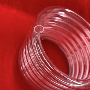 Tubo Espiral de Vidro de Quartzo com Dupla Abertura Transparente - Product Image 3