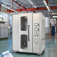 Machine de revêtement ultrasonique UMC3000 pour substrat en verre, revêtement PTFE des parois intérieures/extérieures, poudre 3000W, automatique/semi-automatique