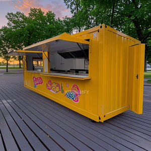 2025 Tiny Shop Customization Manufactured Prefabricated Business Concession Container Style Movable Property For <b>Sale</b> - Product Image 5