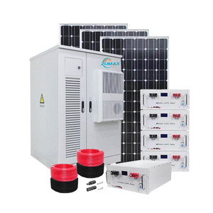 Système Solaire Commercial 100KW 1MW 200KWh 214KWh, Système de Stockage d'Énergie Hybride Triphasé avec Batterie 50KWh 100KWh 112KWh - Product Image 2