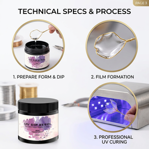 UV Flower Dip <b>Resin</b> with Alcohol Ink Pigment, Fast Curing, Low Odor, Crystal <b>Clear</b> for <b>Resin</b> Flower & Epoxy Art - Product Image 5