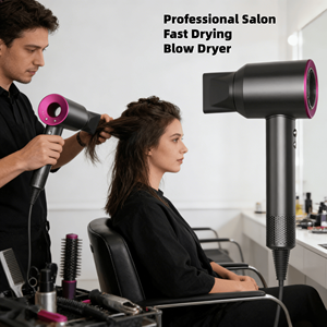 Secador <span class=keywords><strong>de</strong></span> <span class=keywords><strong>Pelo</strong></span> Profesional Multifuncional HD 08, <span class=keywords><strong>de</strong></span> Alta Velocidad, con Iones Negativos, Hecho <span class=keywords><strong>de</strong></span> Plástico Resistente, Superventas - Product Image 3