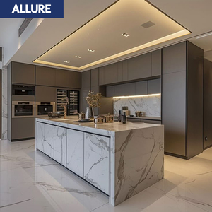 Allure Cocina <span class=keywords><strong>Integral</strong></span> con Isla y Despensa, Proveedor <span class=keywords><strong>de</strong></span> Gabinetes <span class=keywords><strong>de</strong></span> Cocina Completos, Modernos y <span class=keywords><strong>de</strong></span> Lujo para Uso Residencial, Muebles <span class=keywords><strong>de</strong></span> Cocina - Product Image 1