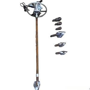 Puits d'eau domestique électrique de 2200W 60m, plate-forme de forage à <span class=keywords><strong>disque</strong></span> à main, plate-forme de forage de puits à main, plate-forme de forage de puits d'eau - Product Image 5