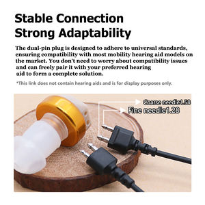 สายสำหรับซ่อม<span class=keywords><strong>2Pin</strong></span> ช่วยฟังสายขั้นสูงสำหรับการฟังของ Siemens แบบพกพาเครื่องขยายเสียงเครื่องช่วยในการเปลี่ยนสาย - Product Image 5