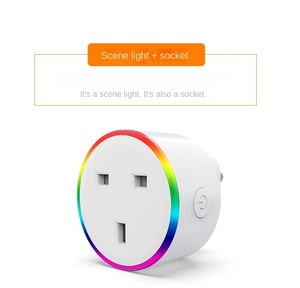Prise intelligente Wi-Fi avec prise standard 15A 120V, mise à la terre, télécommande en plastique pour usage résidentiel - Product Image 3