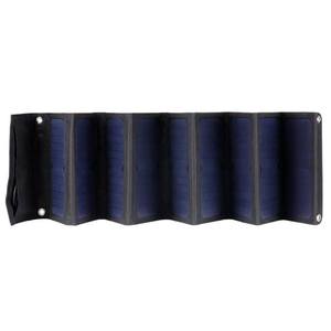 Oferta Especial: Panel Solar Portátil Plegable de 60W de Alta Eficiencia (22%-25%), Negro, para Exteriores, Flexible, Monocristalino, Inteligente - Product Image 1