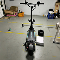 E10 11 inç 60V 6000W Çift Motorlu Katlanabilir Elektrikli Scooter 90KM/S Yüksek Hızlı Arazi Tipi E-Bisiklet