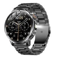 Reloj Inteligente Deportivo Ak95 con Asistente de Voz IA, Pantalla AMOLED de 1.85'' 360x360, Resistente al Agua IP68, Monitor de Ritmo Cardíaco, Monitor de Sueño, Despertador