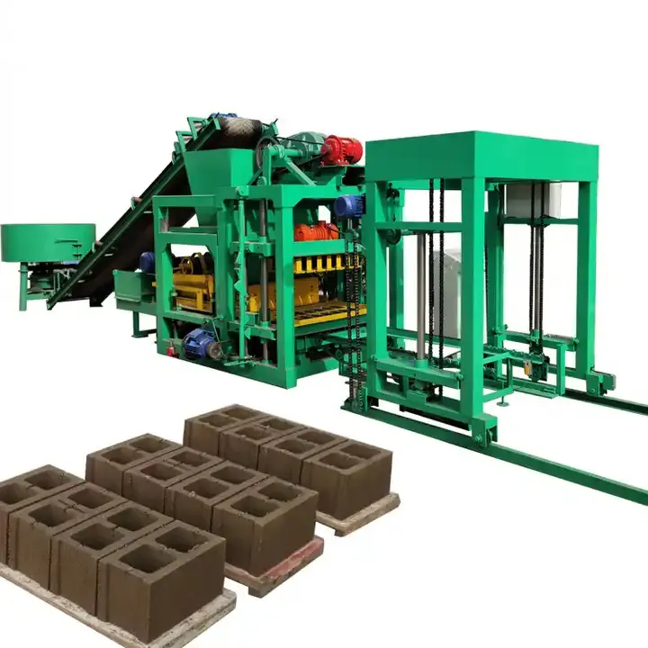 Cement Solid Brick Making Machine Diesel Engine Machine Block Manual Block Machine in Africa