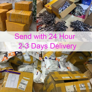 Pelucas de Cabello Brasileño Remy 100% Virgen sin Pegamento, Ondulado, con Parte en V, Largo, con Clips para Mujeres, No Requiere Dejar Cabello Fuera - Product Image 6