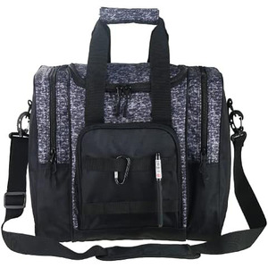 Bolsa para Bolas de Boliche para Dos Bolas con Soporte Acolchado para Bolas, 2 Bolsillos, Apta para Zapatos de Boliche hasta la Talla 14 para Hombre - Product Image 3