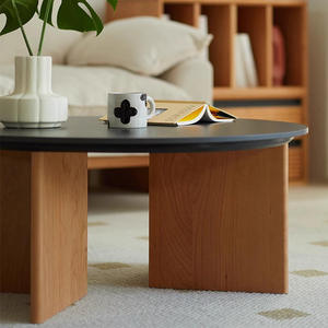 Mesa de Centro Moderna de Madera de Alta Calidad, Mesa de Centro de Madera Maciza para Sala de Estar - Product Image 3