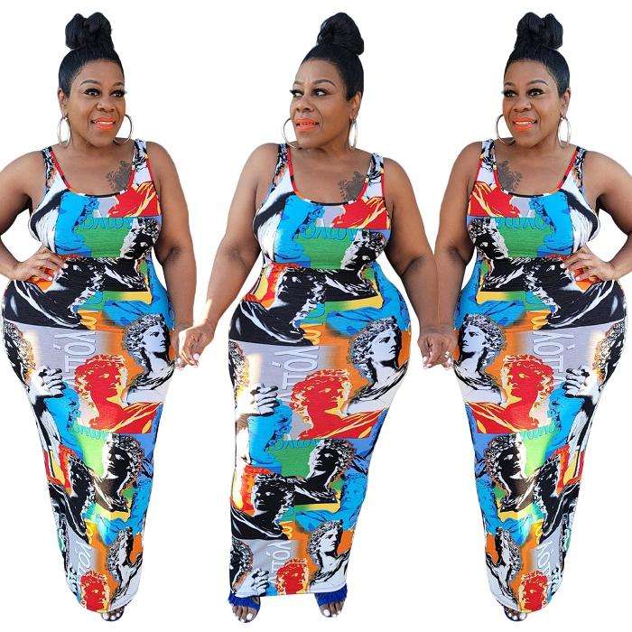 Plus Size Dress Xl Xxl Xxxl Xxxxl Xxxxxl Xxxxxxl Hot Selling Sexy Solid  Color Maxi Dresses 2021 Woman Casual Dress