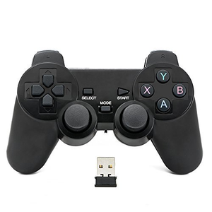 Black 2.4G USB Handle Wireless <b>Game</b> <b>Controller</b> for PC Android TV Box <b>Phone</b> - Product Image 1