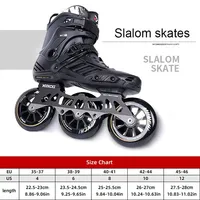 Patins à roulettes de slalom RS Freestyle en alliage d'aluminium, 3 roues, roues en PU, vente en gros, patins à roulettes de vitesse pour adultes