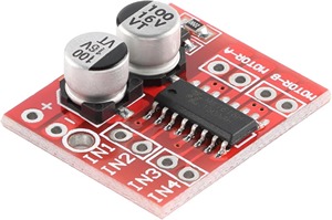Controlador de Motor DC de Doble Puente H L298N Mini 1.5A - Velocidad PWM de Avance/Retroceso - Reemplazo para Motor Paso a Paso - Product Image 3