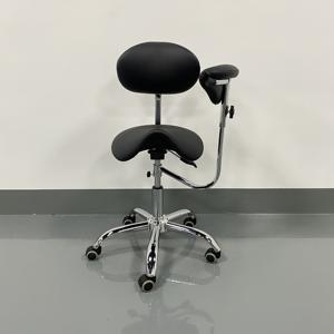 Sedia da medico Mobile Mobile Mobile rotante con controllo a pedale regolabile in altezza - Product Image 1