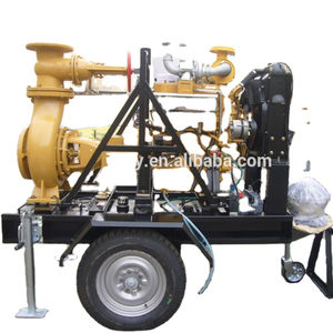 Conjunto de bomba de água para <span class=keywords><strong>motor</strong></span> diesel, com reboque para irrigação - Product Image 1