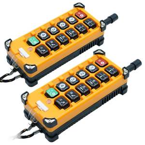 Grúas pórtico de velocidad única de 10 botones de alta calidad, sistema de control remoto industrial, - Product Image 5