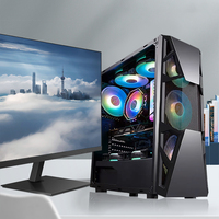 Full Tower With Power Supply Gaming Pc Cabinet Host Desktop Computer case
