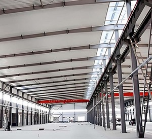 Structure PEB pour entrepôts logistiques, installation rapide, économie de main-d'œuvre, fournisseur et exportateur de bâtiments industriels pour installations de stockage - Product Image 2