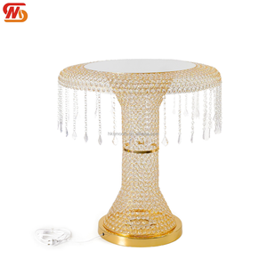 SMOOTH Factory <b>Crystal</b> Bead Curtain Decoration Cake Table Birthday Cake <b>Stand</b> for Wedding Party - Product Image 4