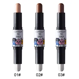 3D Contour Stok Markeerstift In Licht Beige Shading Concealer Waterdicht Make Markeerstift Concealer Pen