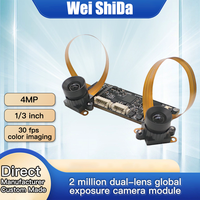 Synchronisiertes Stereo für Maschinenvision & Bewegungserfassung 2MP USB Dual Global Shutter Kameramodul, 1/2,6" CMOS, 3840*1080 60fps, UVC