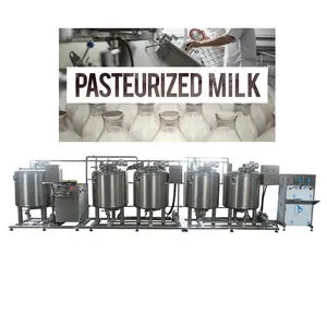 Bottled Complete Pasteurized Milk Processing Line Combined Dairy Pasteurized Milk Processing Line Plant