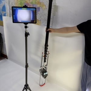 Cámara de inspección de periscopio de tubo de poste de alcantarilla HD con zoom 30X de rotación de 360 grados con láser y longitud ajustable 1 ~ 6M - Product Image 2