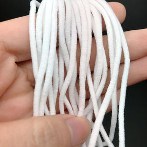 2.8 mm <span class=keywords><strong>3</strong></span> mm weiße runde elastische Ohrschlaufe für Gesichtsmaske - Product Image 4